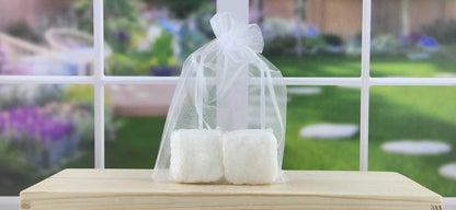 Vanilla Almond Spa Salt Cubes - Quantity Options The Scented Angels Salt Scrubs