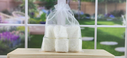 Vanilla Almond Spa Salt Cubes - Quantity Options The Scented Angels Salt Scrubs