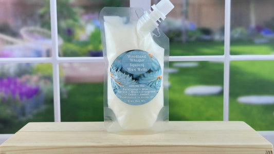 Woodland Whisper -- 100% Soy Squeezy Wax Melts - 3 oz The Scented Angels Squeezy Wax Melts